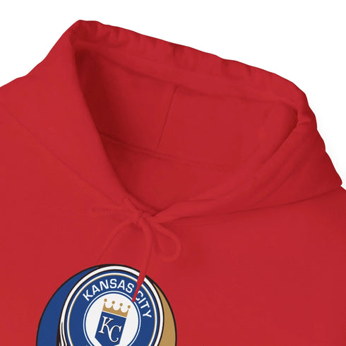 Kansas City Royals Grateful Dead Unisex Heavy Blend Hoodie - Hooded Sweatshirt - StealieShop